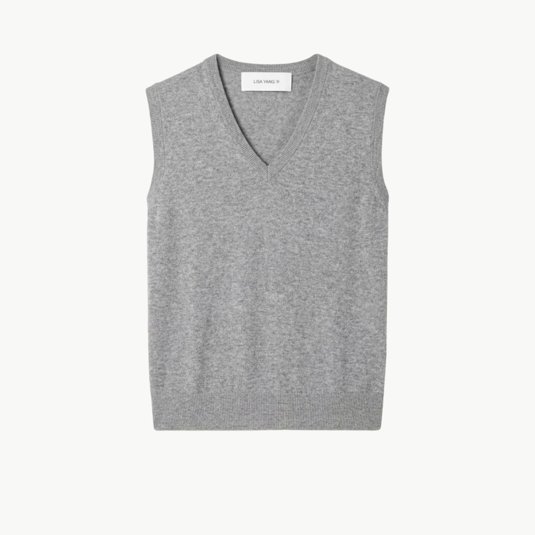 Lisa Yang Lauri Cashmere Vest at Romi Boutique