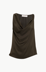 Ramy Brook Zoe Cowl Neck Tank Top at Romi Boutique