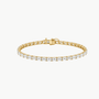 Emerald Diamond Tennis Bracelet