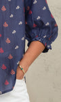 Mabe Auden Print Top at Romi Boutique