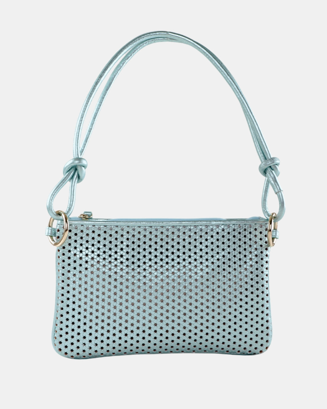 SAYONARA HANDBAG IN ACQUA - Romi Boutique