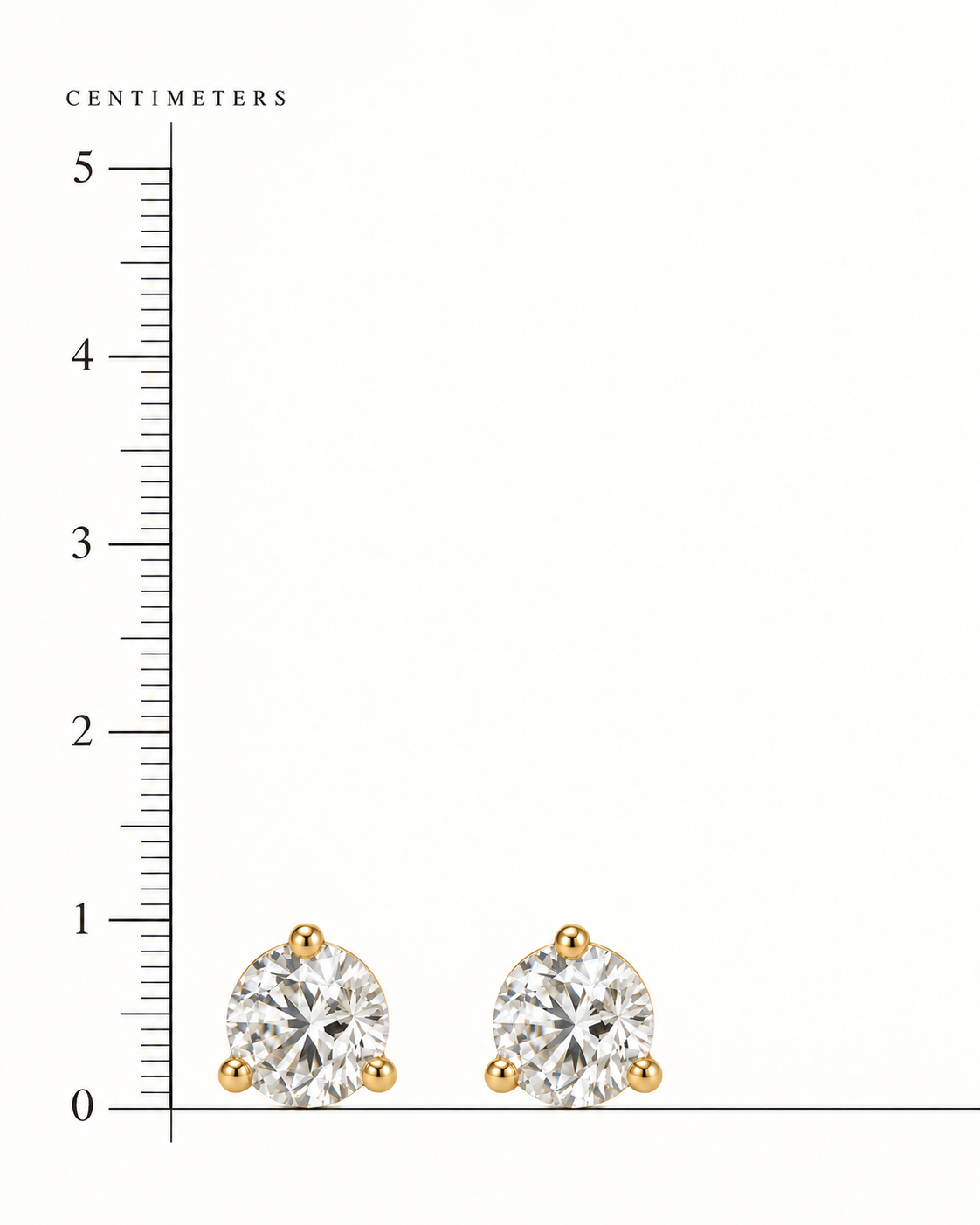 Classic Martini Diamond Studs