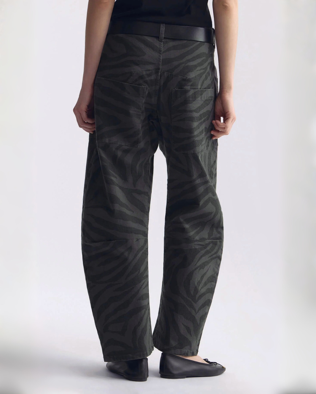 Nili Lotan Shon Zebra Pant at Romi Boutique