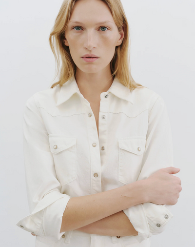 TRAVIS SHIRT IN CREAM