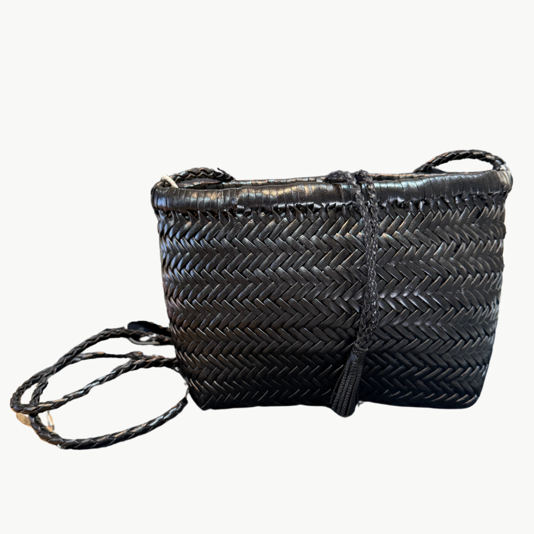 Dragon Diffusion MINSU BAG IN BLACK at Romi Boutique