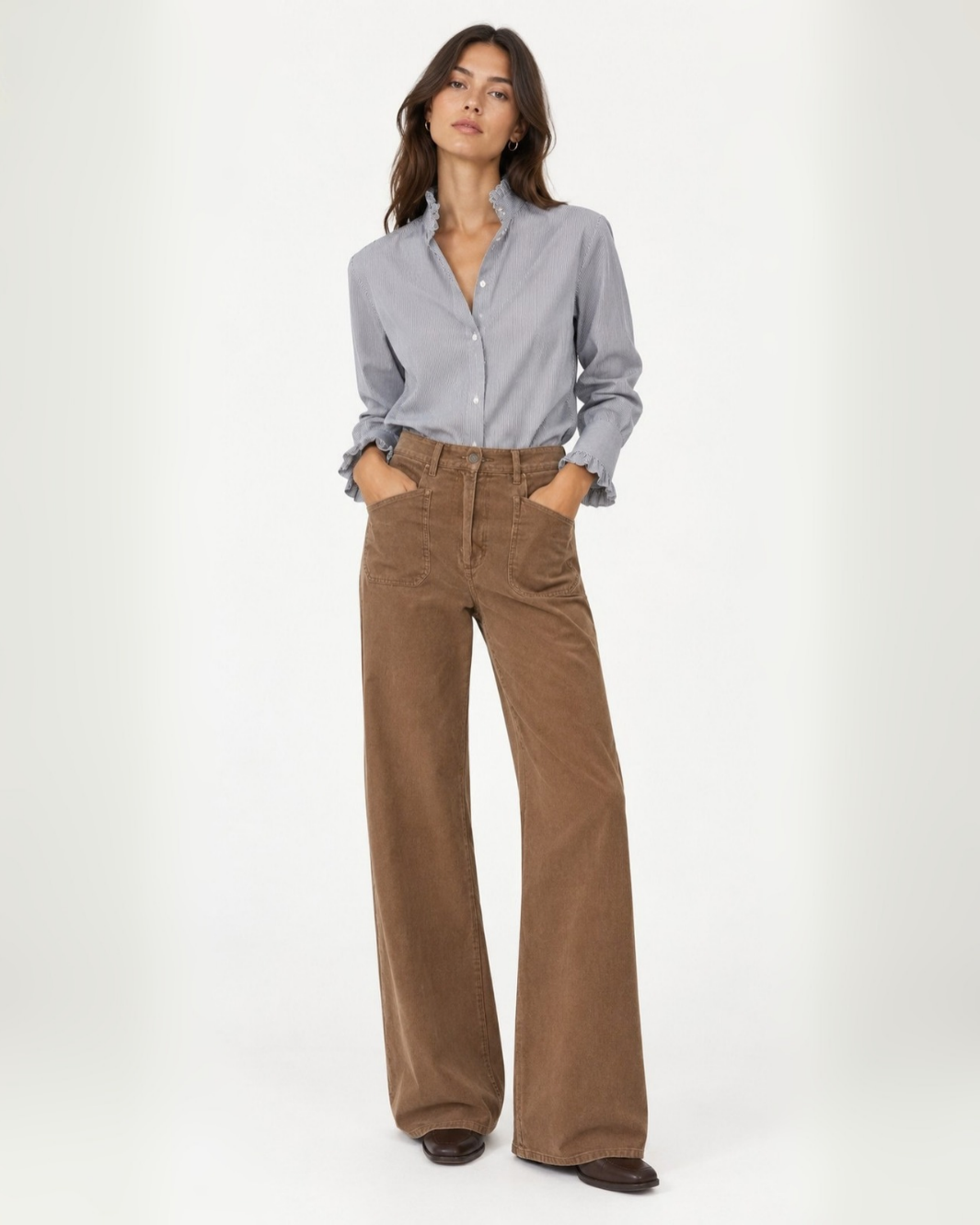 Nili Lotan Elio Shirt at Romi Boutique