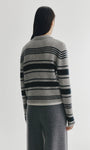 Lisa Yang Tinna Stripes Sweater at Romi Boutique