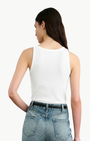 Nili Lotan JENNIFER RIB TANK at Romi Boutique