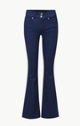 Veronica Beard Beverly Mid-Rise Skinny-Flare Jean at Romi Boutique