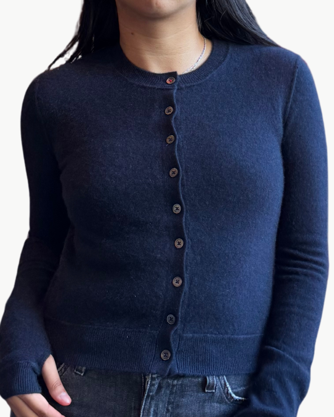 Brazeau Tricot Mini Royal Cardigan at Romi Boutique
