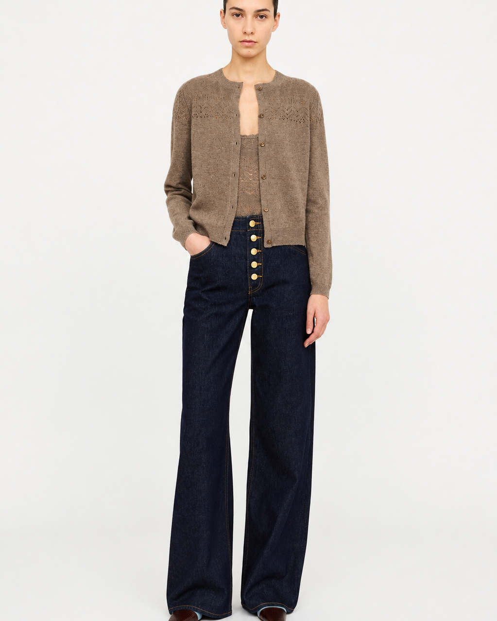 Cassia Cashmere Cardigan