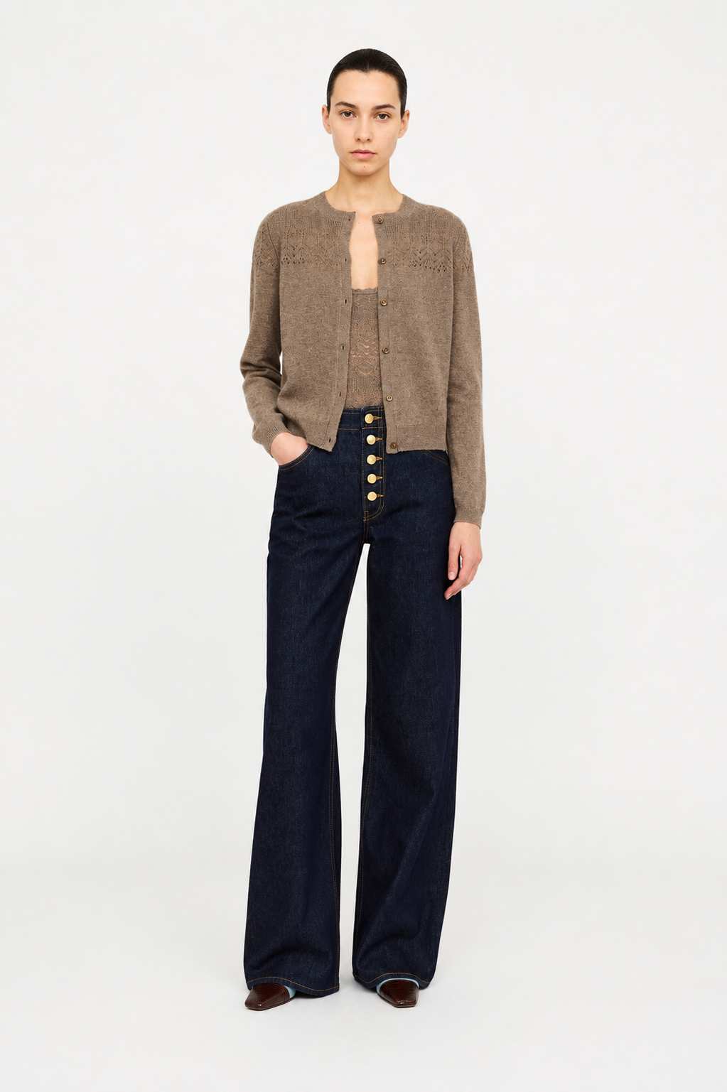 Cassia Cashmere Cardigan