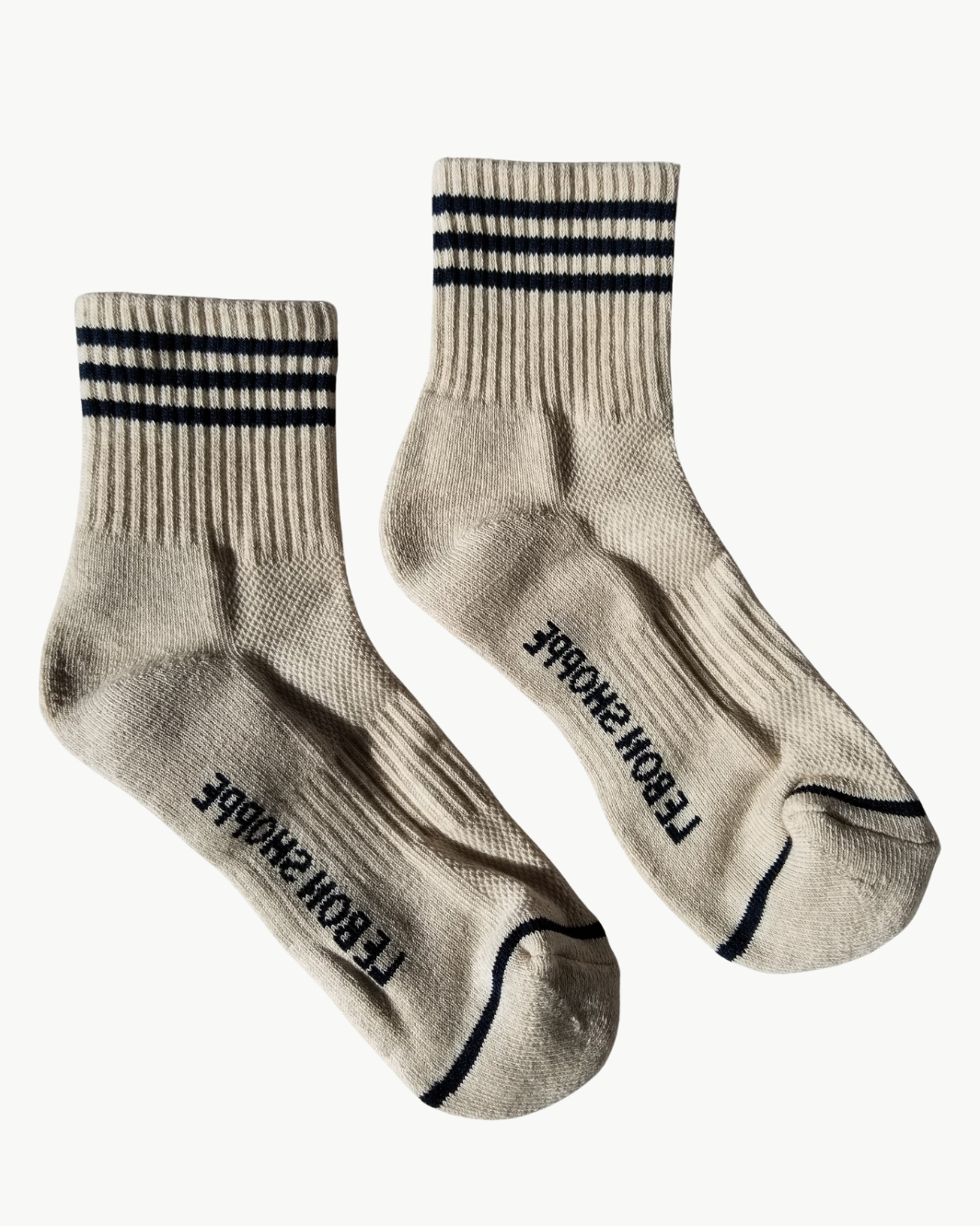 GIRLFRIEND SOCKS IN OATMEAL - Romi Boutique