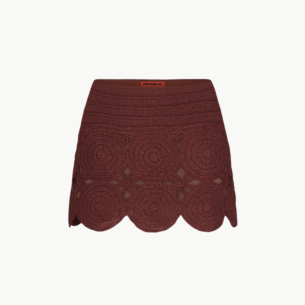 Simon Miller Beep Beep Mini Skirt at Romi Boutique