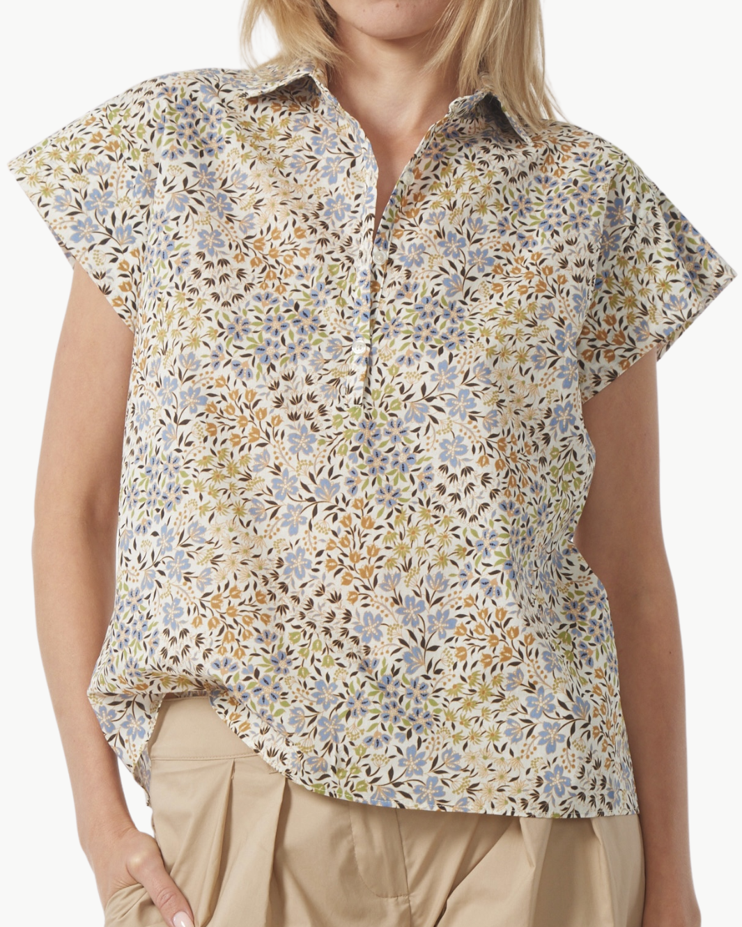 ABBY BLOUSE IN PROVINCE PRINT