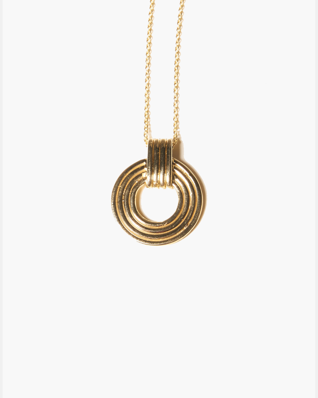 HELIOS NECKLACE IN BRASS - Romi Boutique