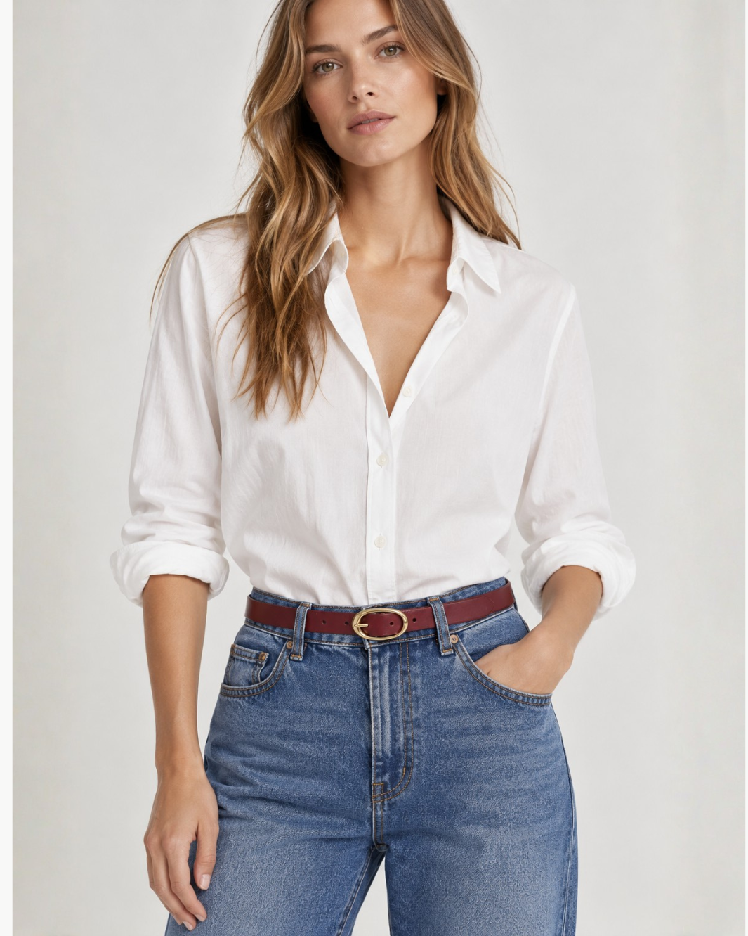 TWP Narrow Belt at Romi Boutique