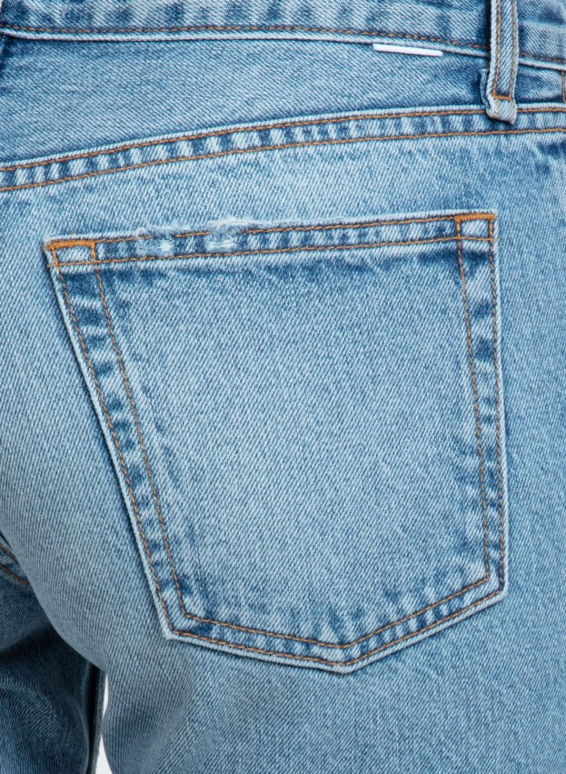 Low Rise Straight Jeans