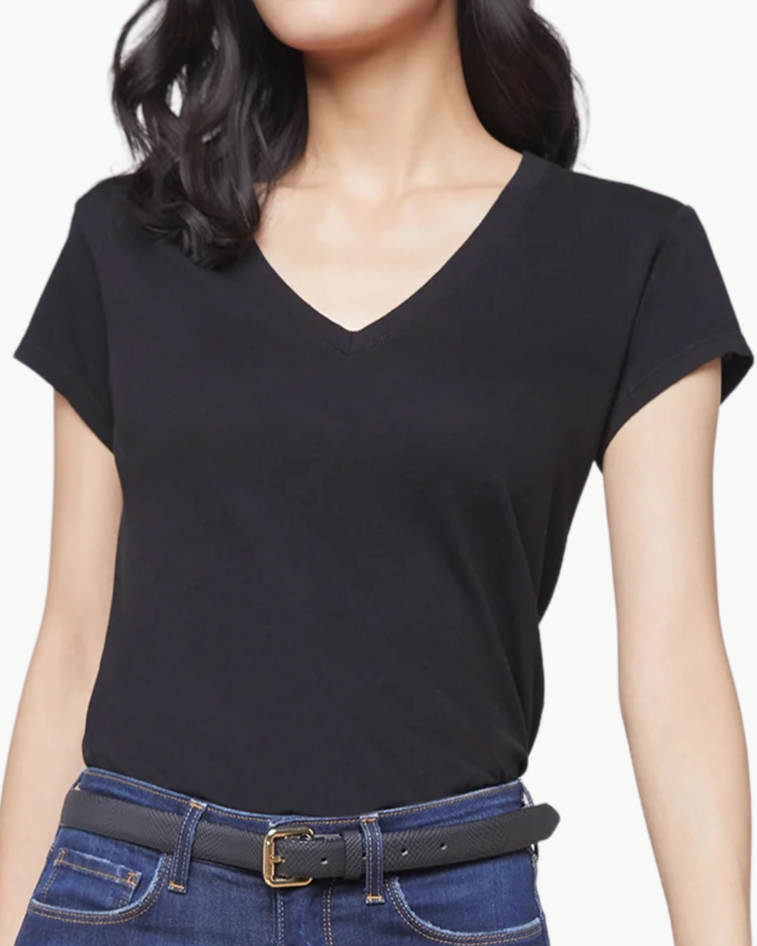 BECCA TEE IN BLACK