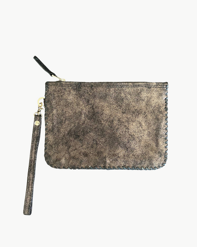 LAILA WRISTLET POUCH IN BLACK