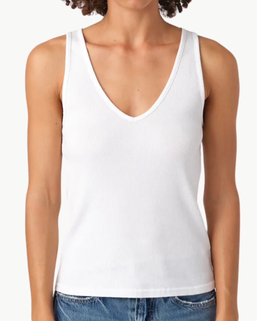 DEEPLY TANK IN WHITE