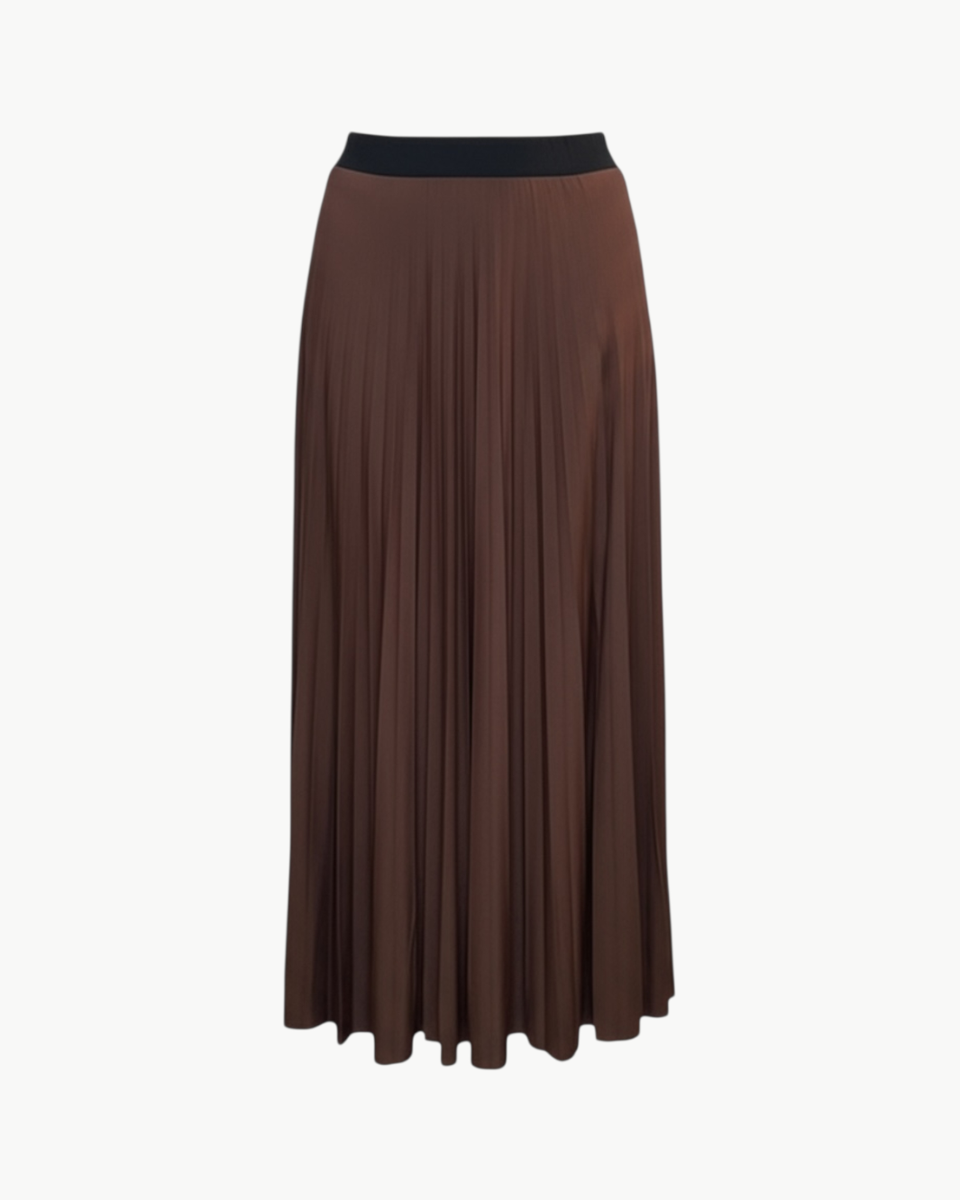 JERSEY SKIRT IN BROWN