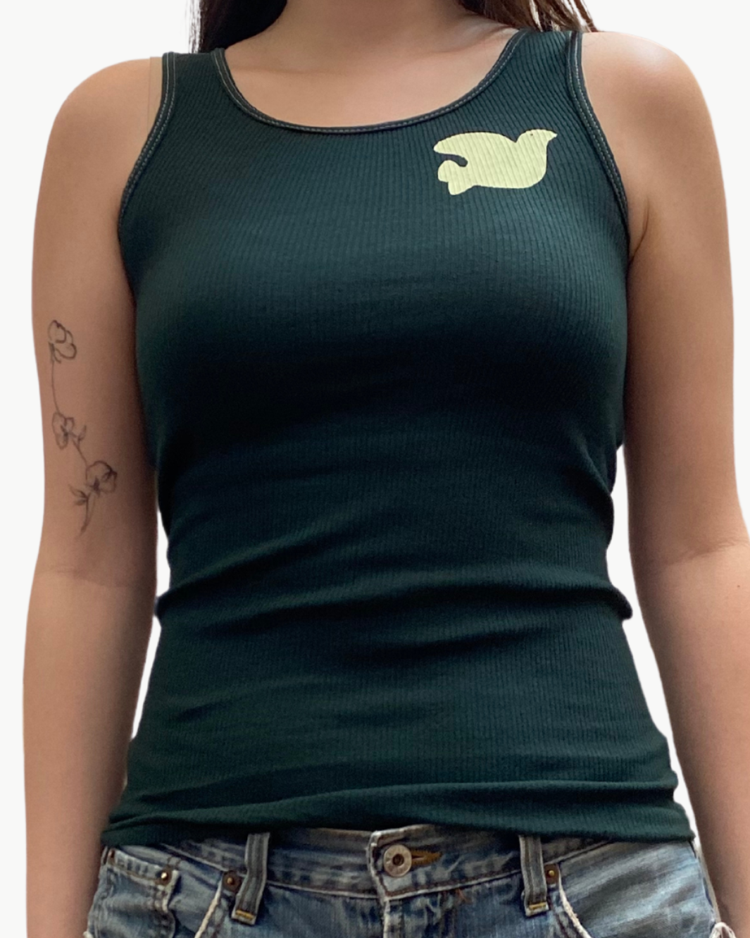 FREECITY SUPERVINTAGE TANK IN GREENSHROOMS