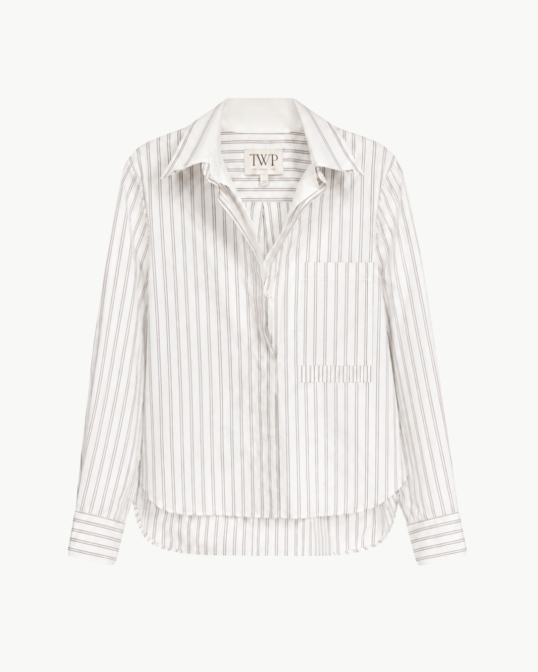 TWP Double Layer Boyfriend Shirt at Romi Boutique