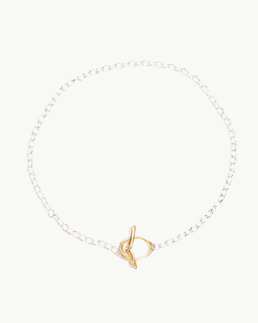 CERES TOGGLE NECKLACE IN BRASS