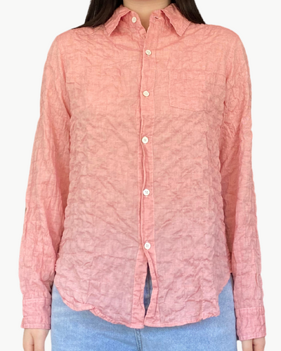 NAOMI SHIRT IN CRINKLE NANTUCKET RED