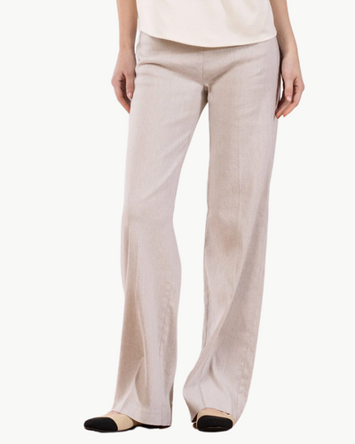 ALEX LINEN PANT IN OATMEAL