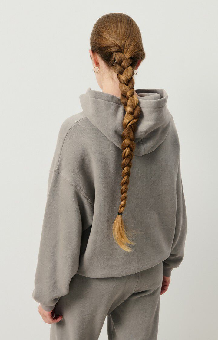 WOMEN'S HOODIE IZUBIRD IN VINTAGE BEAVER
