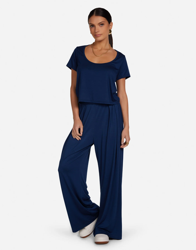 ROUX SCOOP NECK IN ASTRAL NAVY