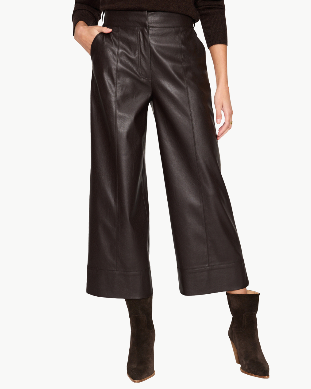 ODELE CROPPED PANT IN TIMBER - Romi Boutique