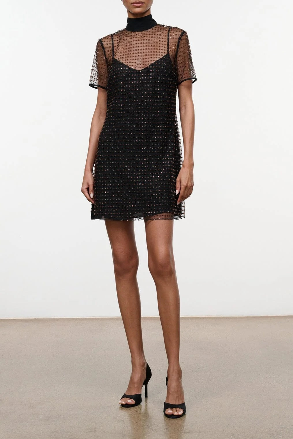 Staud Ilana Mini Dress at Romi Boutique