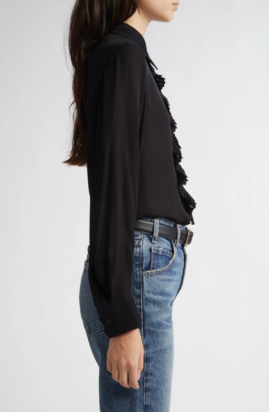 DANIKA TOP IN BLACK