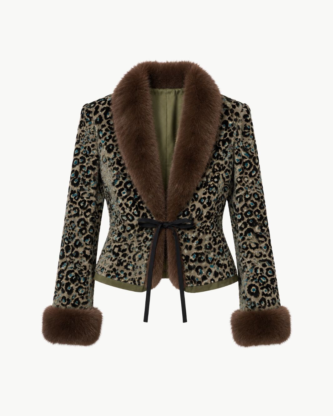 Staud Leon Velvet Blazer at Romi Boutique