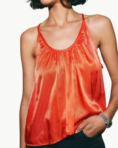LILI U-NECK TANK IN FIESTA