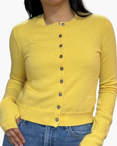 ROYAL CASHMERE CARDIGAN IN MEYER