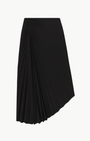 TRACY TAILORED MIDI SKIRT IN BLACK - Romi Boutique