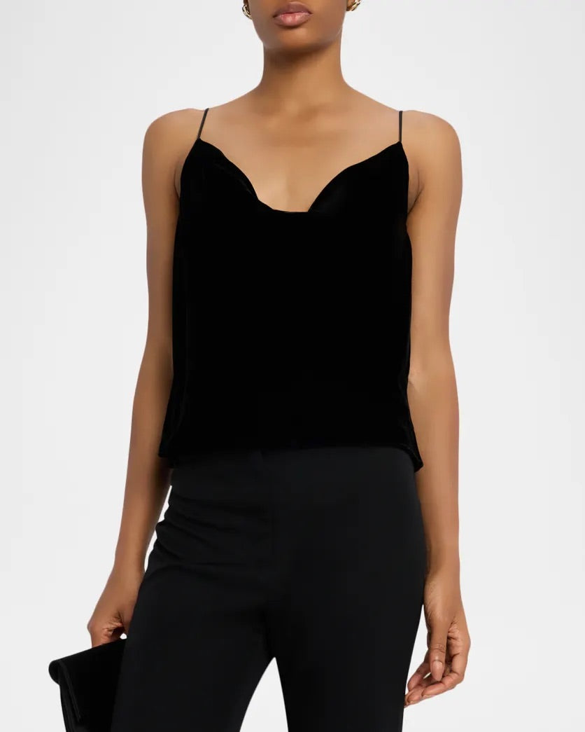 L'Agence CALISTA VELVET CAMISOLE at Romi Boutique
