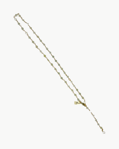 AUGUST BIRTHSTONE NECKLACE IN PERIDOT
