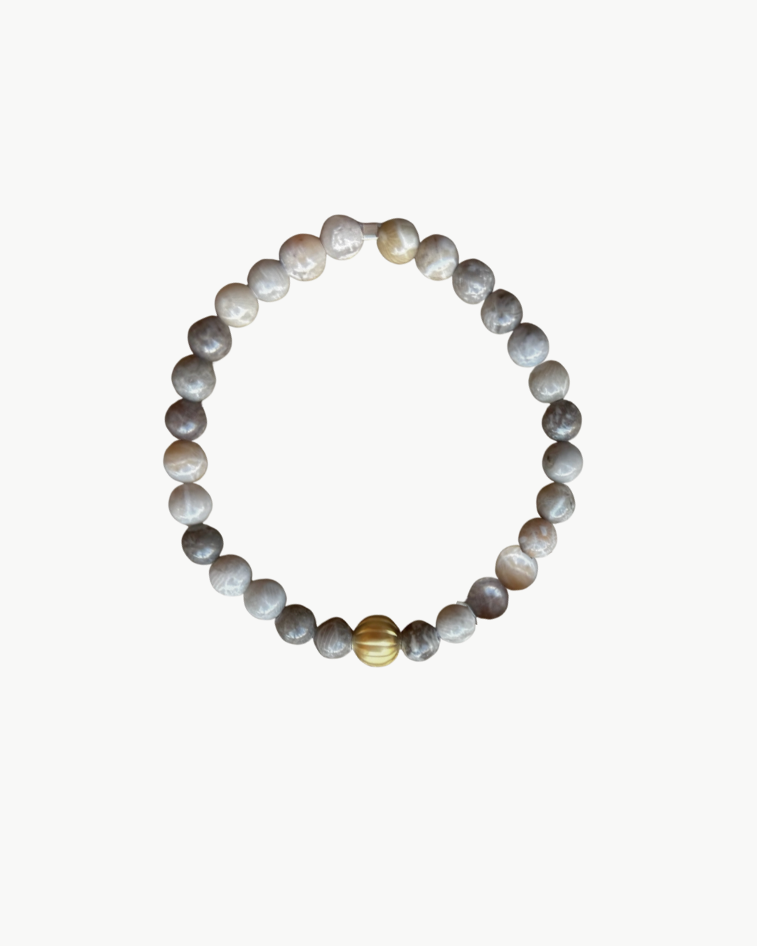 CHARM BRACELET IN TAUPE MULTI