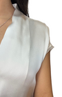 Go Silk Go Wrapper's Delight Top at Romi Boutique