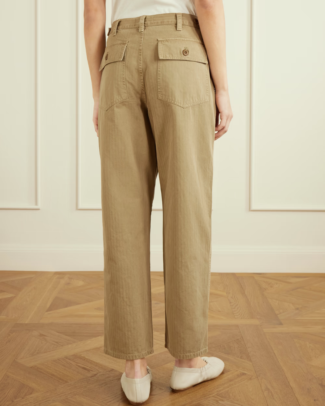 Nili Lotan Earl Herringbone Pant at Romi Boutique