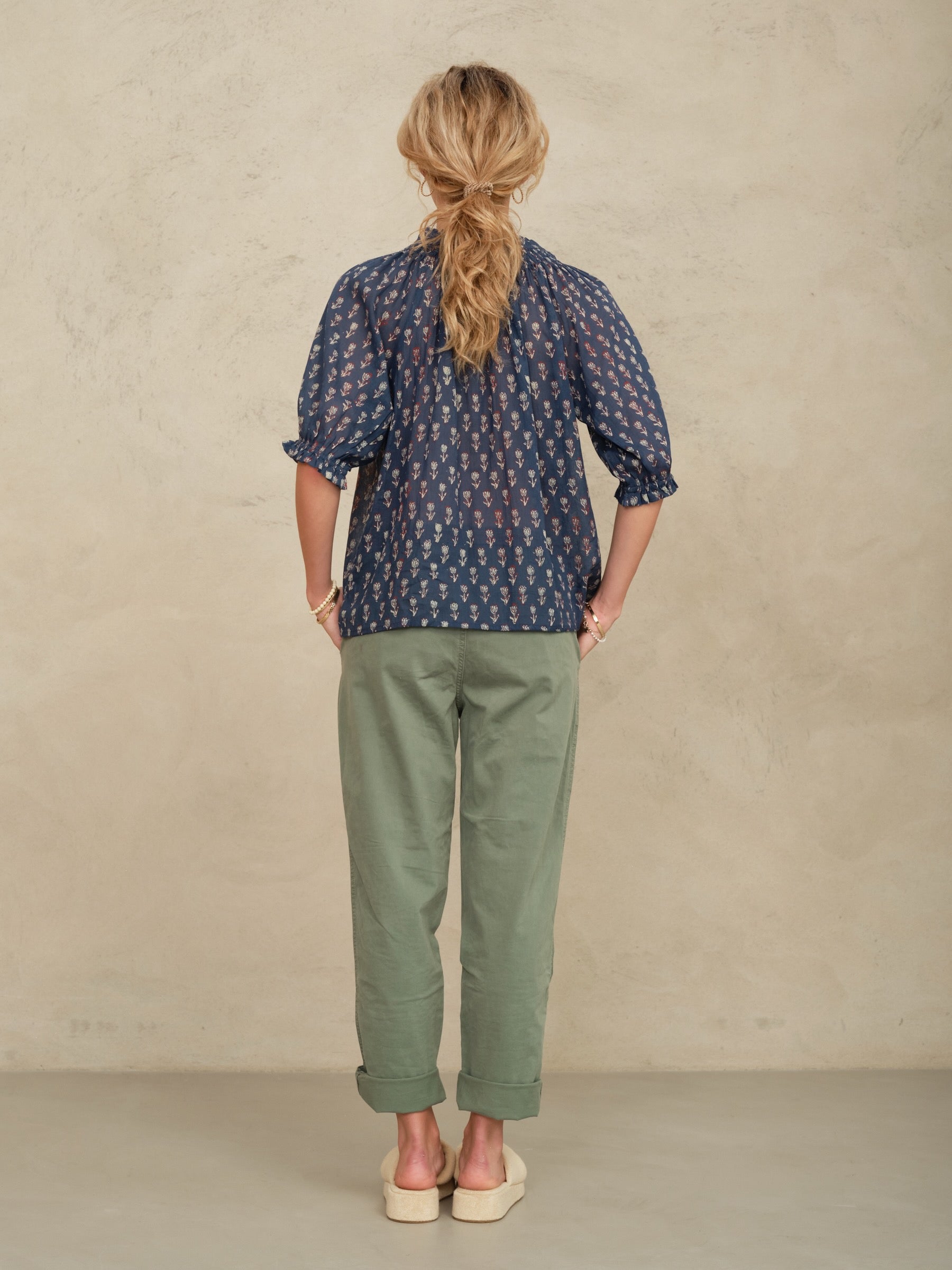 Mabe Ari Print Top at Romi Boutique