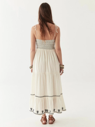 DAPHNE DRESS IN BLUE LAGOON