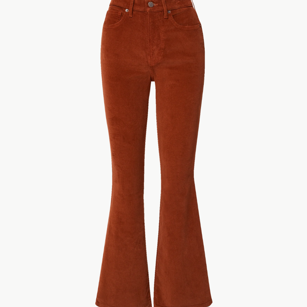 Carson Corduroy Kick-Flare Pant