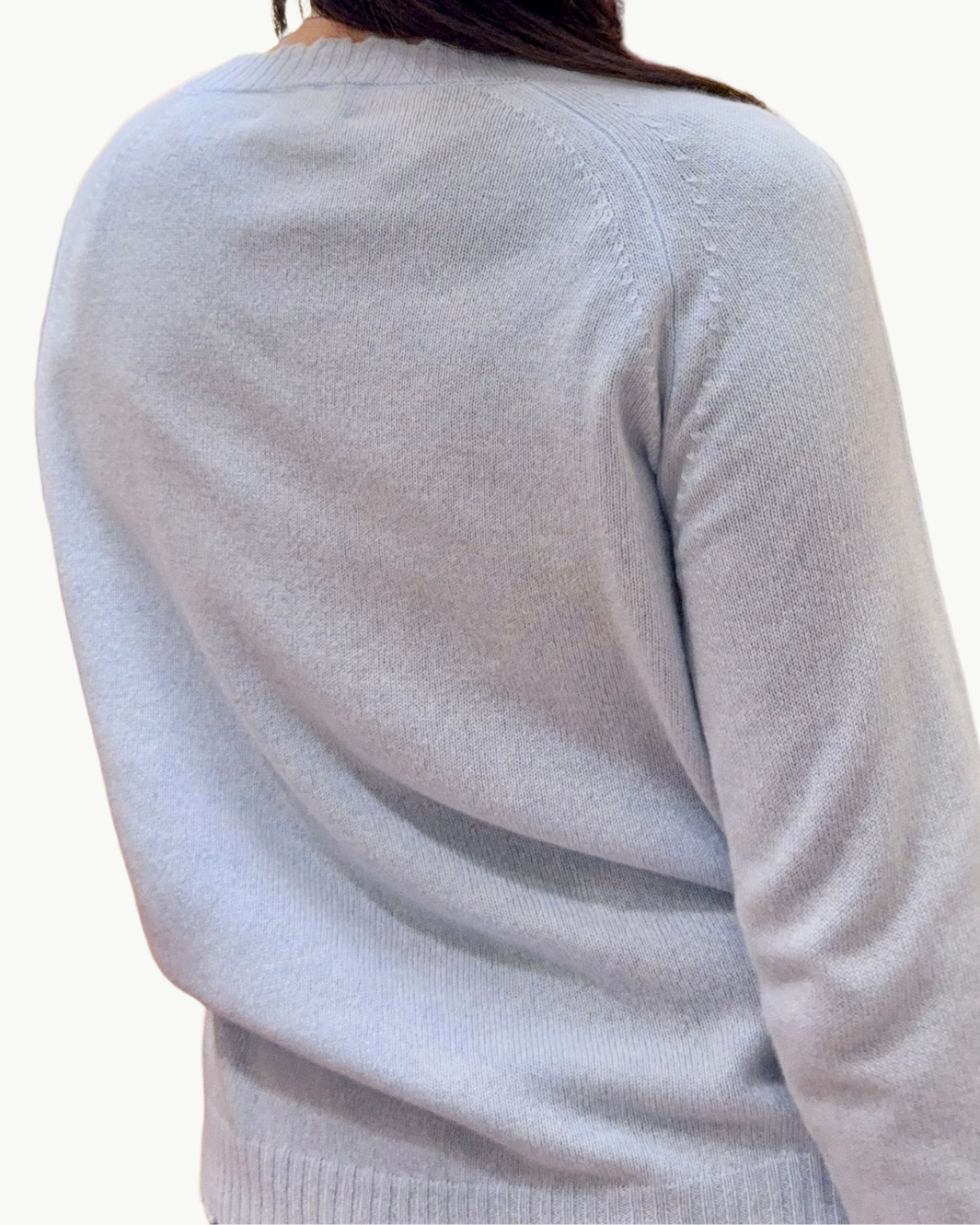 COLORI CUSTOM FRAYED CREW "ALOHA" at Romi Boutique