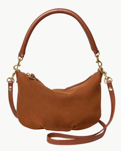 PETIT MOYEN MESSENGER SMOOTH NUBUCK IN HAZELNUT